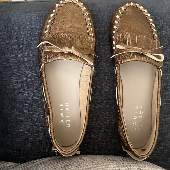 Jamie Haller Shoes - Jamie Haller Camp Loafer in Gold/Bronze